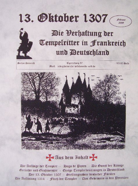 13. Oktober 1307. Die Verhaftung der Tempelritter in Frankreich